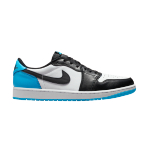 AJ1 Low Retro OG Black Dark Powder Blue