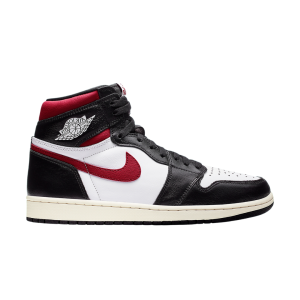 AJ1 High Retro Black Gym Red